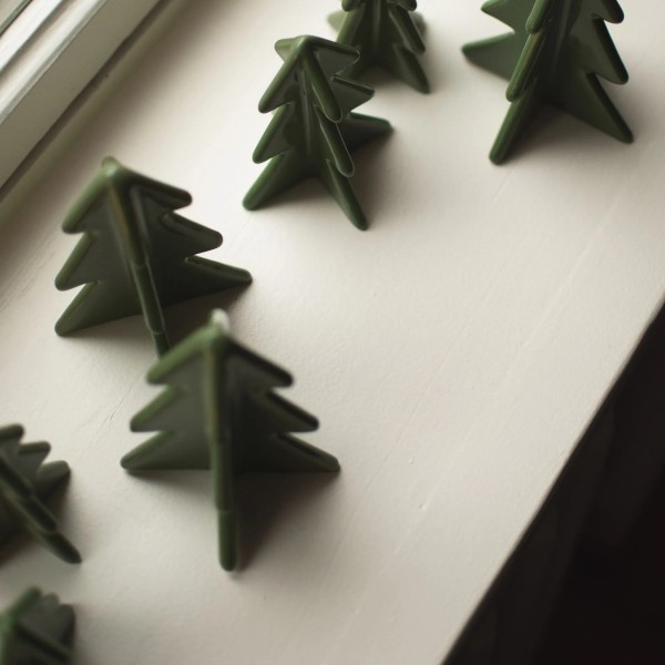 Winter Tree Mittel - Grün