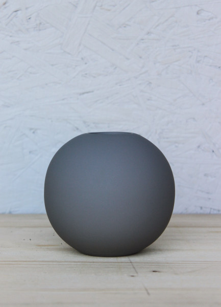 Kleine Ball Vase - Grey