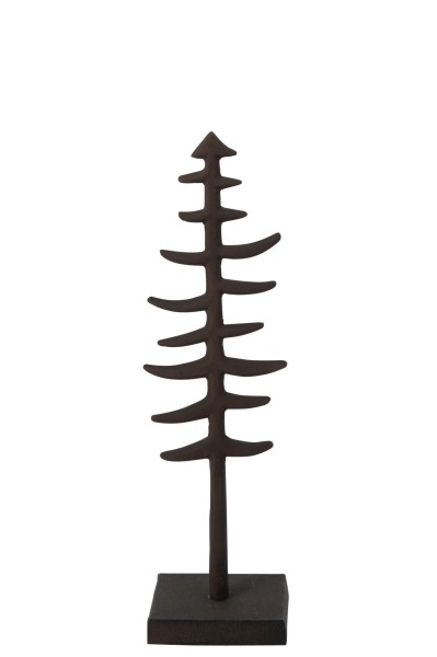 Winterbaum groß - schokobraun