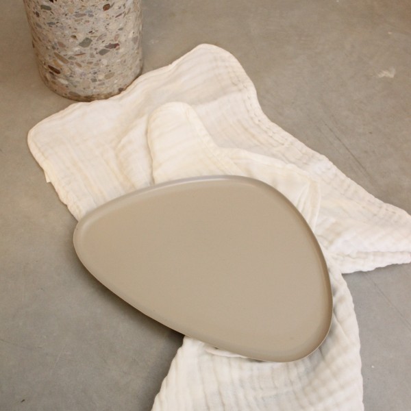 Tablett beige